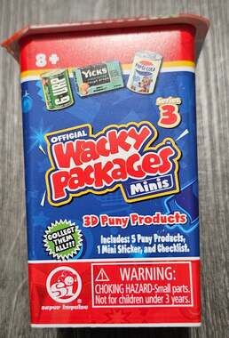 Super Impulse Wacky Packages Minis Series 3 Mystery Pack